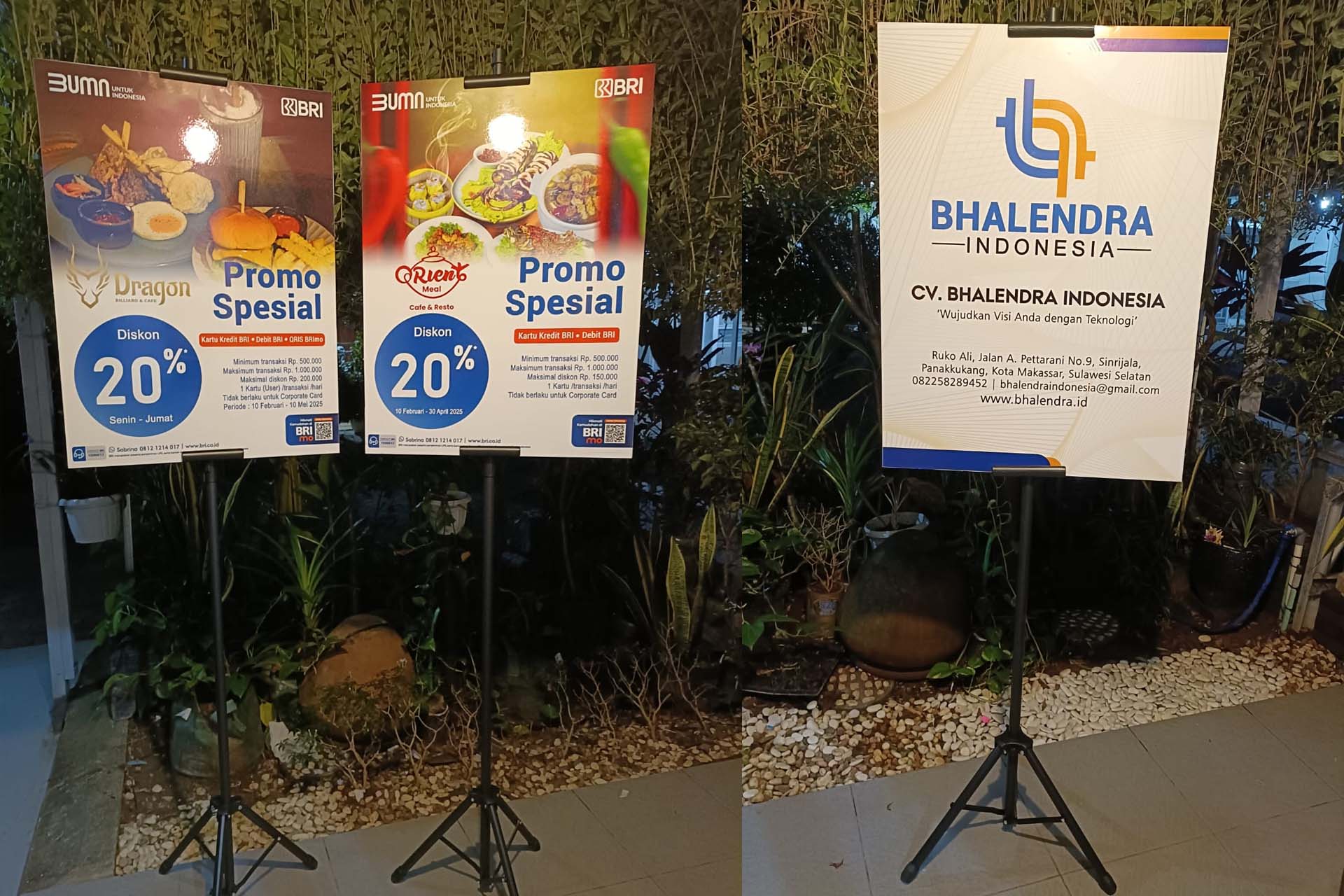 Tripod Banner sebagai Media Informasi Promosi